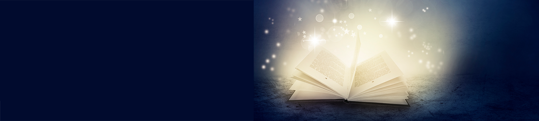 Fairy tale book open